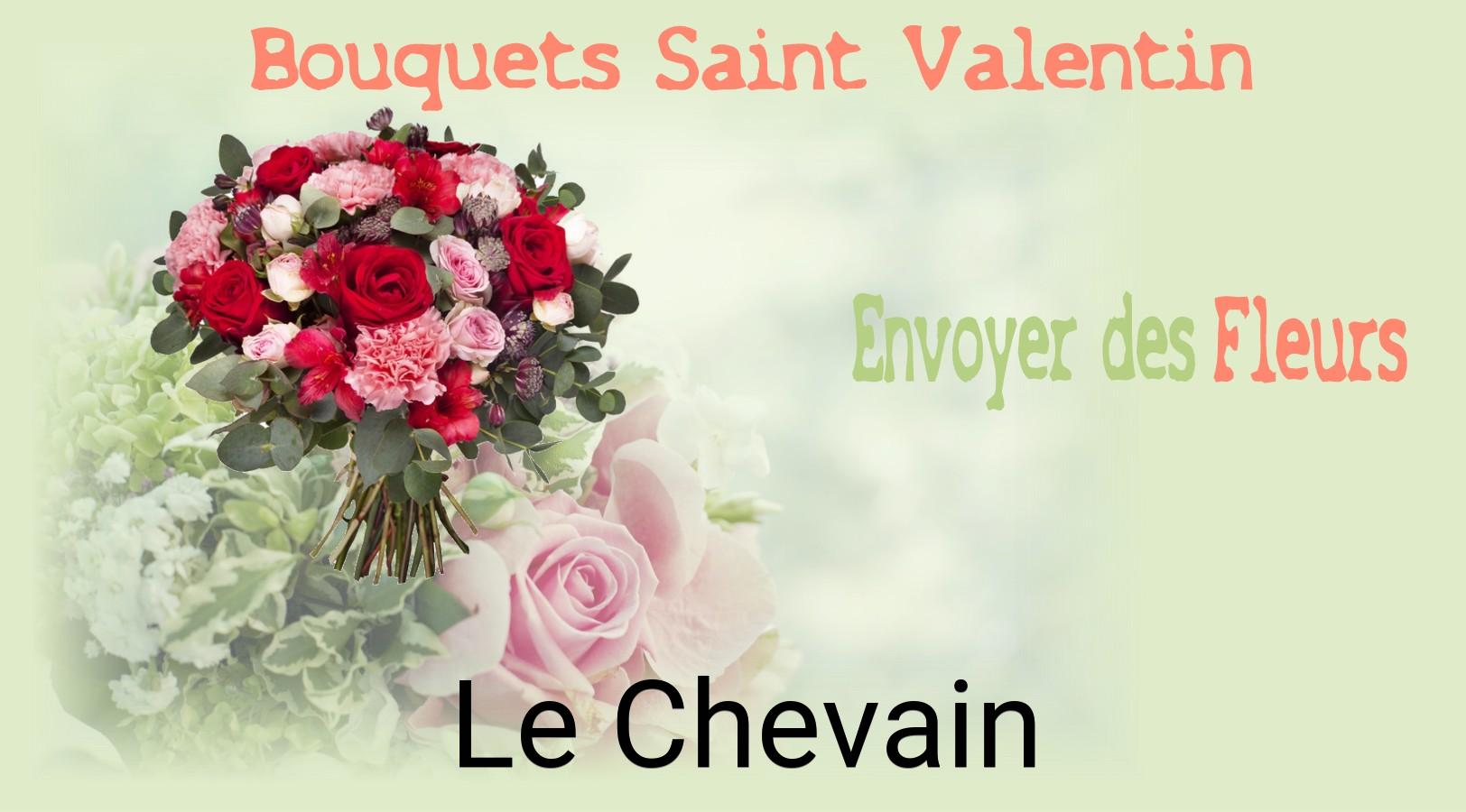 Roses de Saint-Valentin livrées à Le Chevain